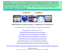 Tablet Screenshot of hedphydroxyethylidenediphosphonicacid.com